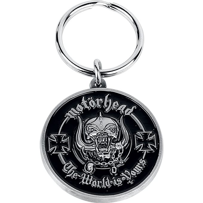 Motörhead The World Is Yours Unisex Sleutelhanger - Neutraal - Standard