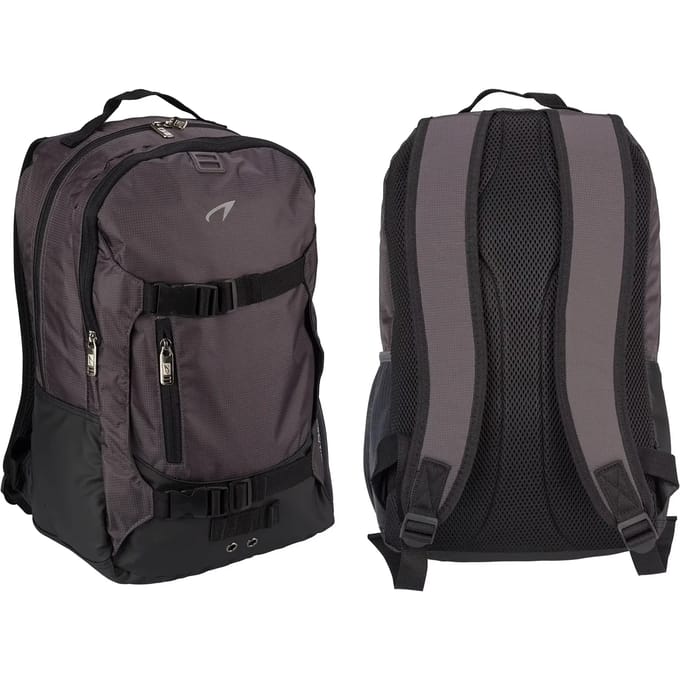 Avento Sport Rugzak - Kit - Antraciet/Zwart/Zilver