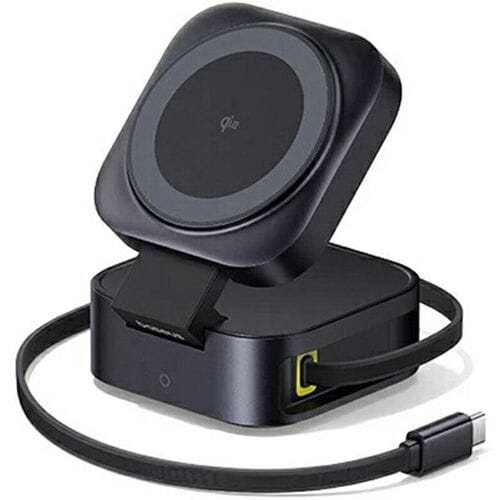 Draadloze Netwerkoplader Baseus PicoGo 2in1, 67W, 3A, 1 x USB-C, Zwart P10276800123-00