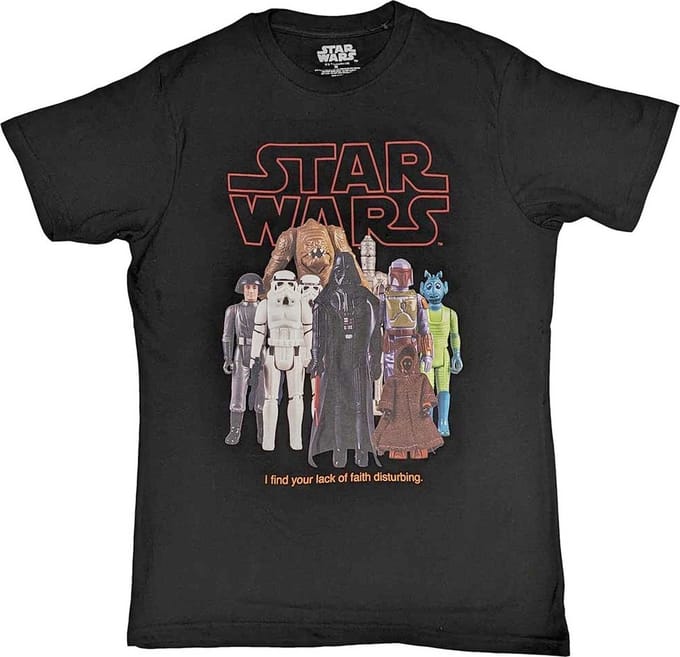 Disney Star Wars - Empire Toy Figures Heren T-shirt - L - Zwart