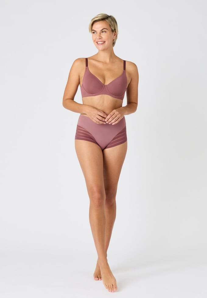 Damart - Voorgevormde beugel bh - Dames - Roze - 100