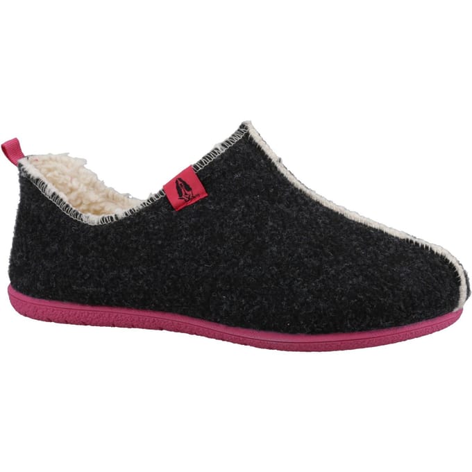 Hush Puppies Goed Gerecycled RPET Polyester Damesschoenen Charcoal