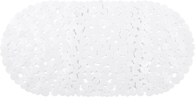 Differnz Lapis Anti-slip inlegmat Bad 70x35cm Wit