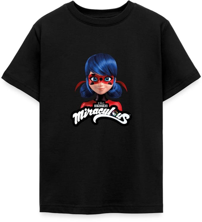 Miraculous Ladybug Met Logo T-Shirt Tiener