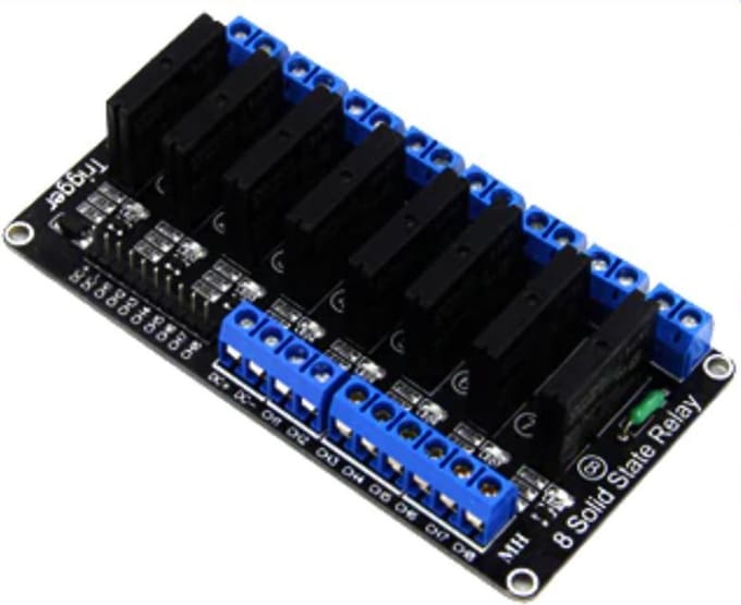 OTRONIC® Solid State Relais Module 5V | 8-kanaals | Arduino