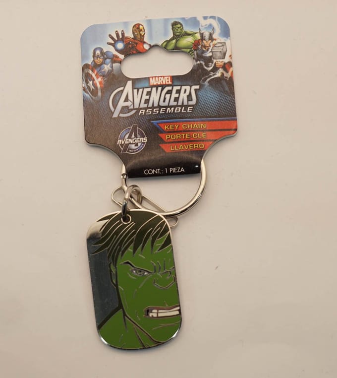 Sleutelhanger hulk - sleutelhanger held hulk - sleutelhanger tv figuur hulk - superheld sleutelhanger - keyring hulk - offlicieel LICENSED sleutelhanger hulk