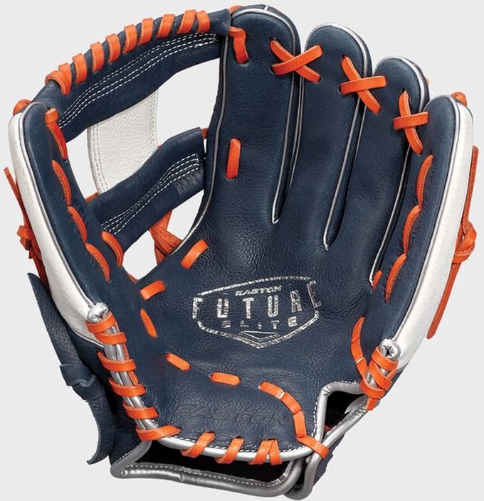 Easton FUTURE ELITE Honkbalhandschoen 11" Navy/Oranje LHT (Linksgooiend)