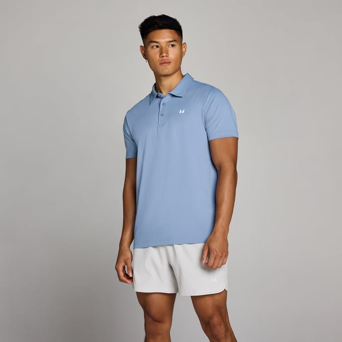 MP Men's Training Polo Shirt - Mistblauw - S