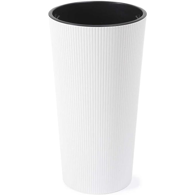 Urbanika Eco Recykling - Bloempot - Modern design - Lichtgewicht - Duurzaam - 57 cm