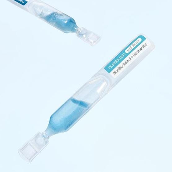 numbuzin - No.3 Blue Bio-Retinol Pore Refining Serum Vial Set 1.3ml x 10 vials