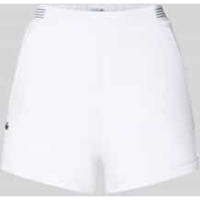 regular fit sweatshorts met logo-applicatie