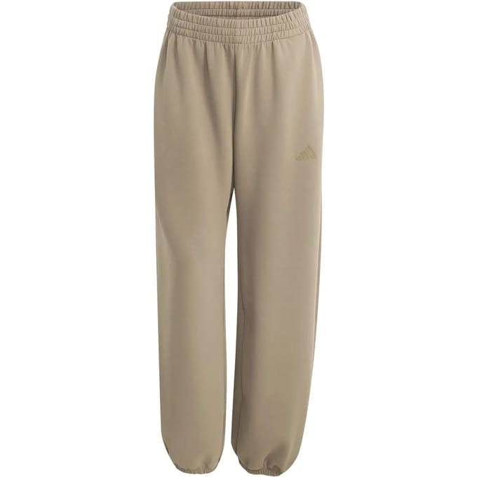Adidas Soft Lux Loose Broek Beige L / Regular Vrouw