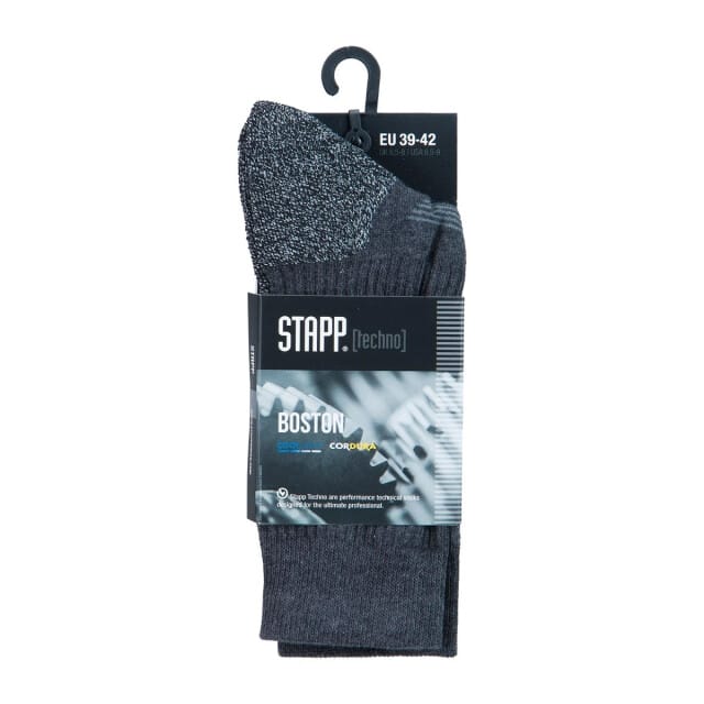 STAPP [techno] - 27410 BOSTON ALL SEASON Unisex - 1-Pack - Maat 43/46 - Antraciet