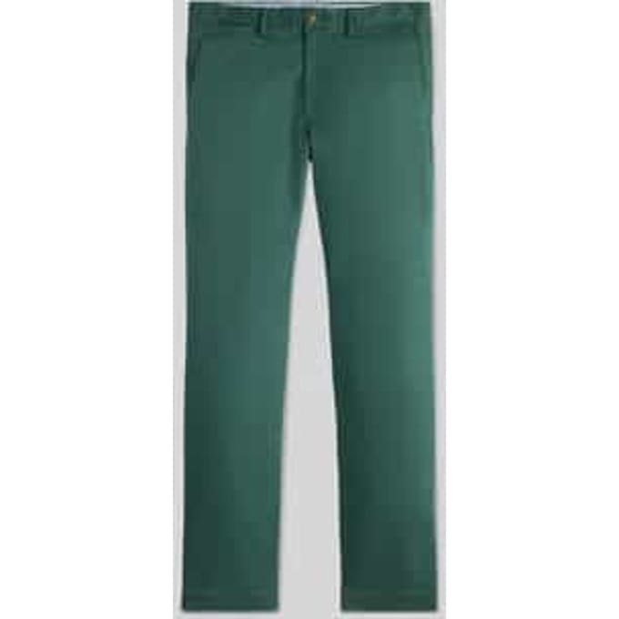 straight fit chino van katoenmix