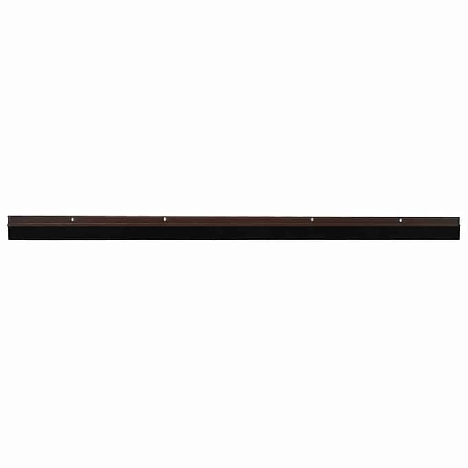 vidaXL - Schroefbare - Deurborstelafdichtingen - 2 - st - Bruin - 100 - cm