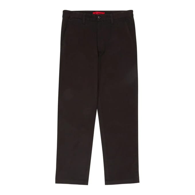 DC Worker Relaxed Chino Broek zwart