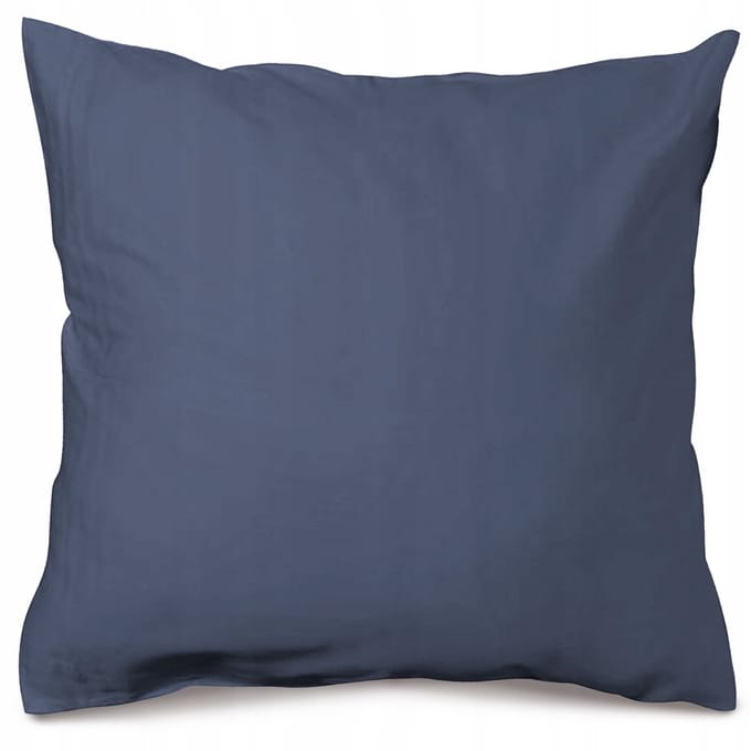 Kussensloop Satin Katoen 50x60cm Donkerblauw Matex