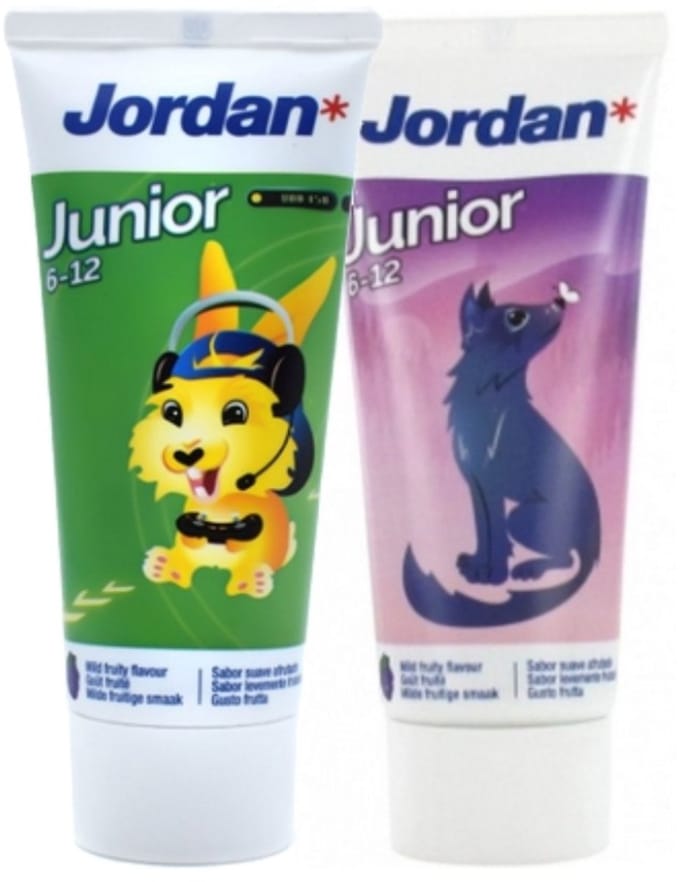 Jordan Tandpasta – Junior 6-12 jaar 50ml (15 stuks)