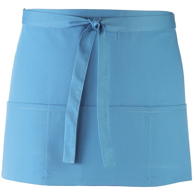 Premier Dames/Dames Kleuren 3 Zakschort / Werkkleding (Turquoise)