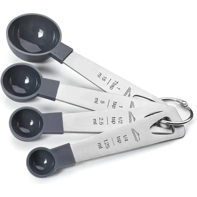 Set van 4 maatlepels Lacor