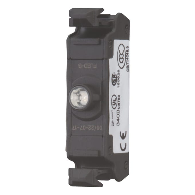 Blauwe Led Paneelmontage Indicator 12-30V Ac/Dc - 180796