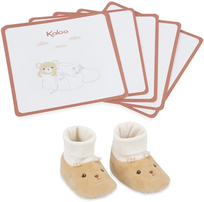 Kaloo Home - Mijn slippers en kaarten Geschenkdoos