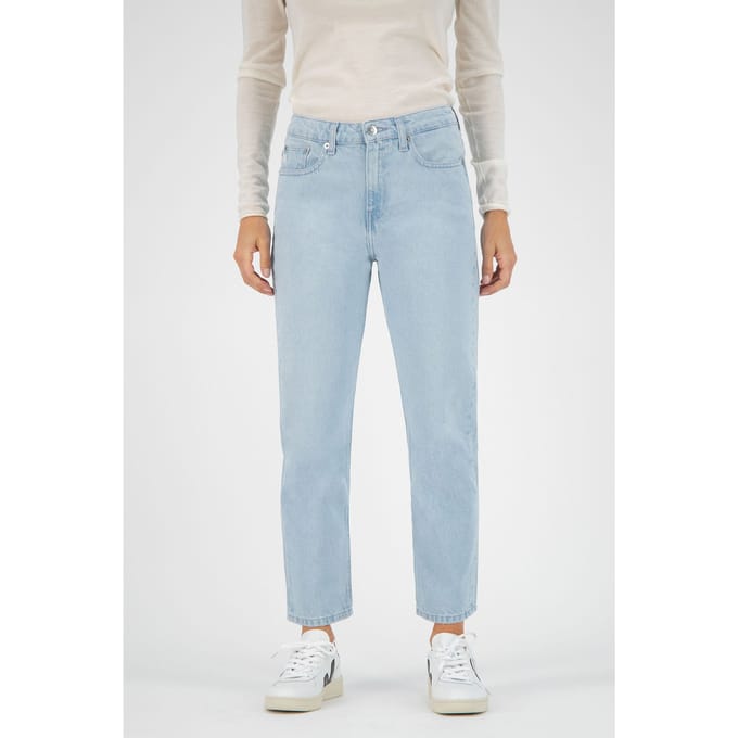 Mud Jeans Cropped Mimi - Sun Stone Sun Stone Größe: W32 | Straight Jeans Outlet | Damen