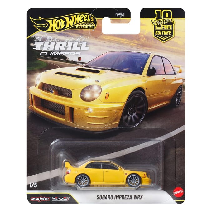 Hot Wheels Premium Car Culture - Subaru Impreza WRX