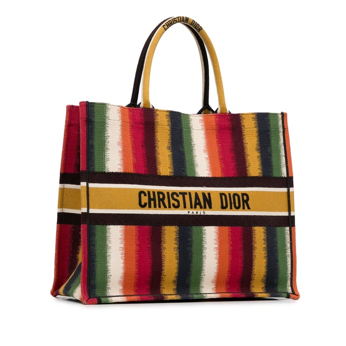 Boekentas Gestreepte Canvas Tas