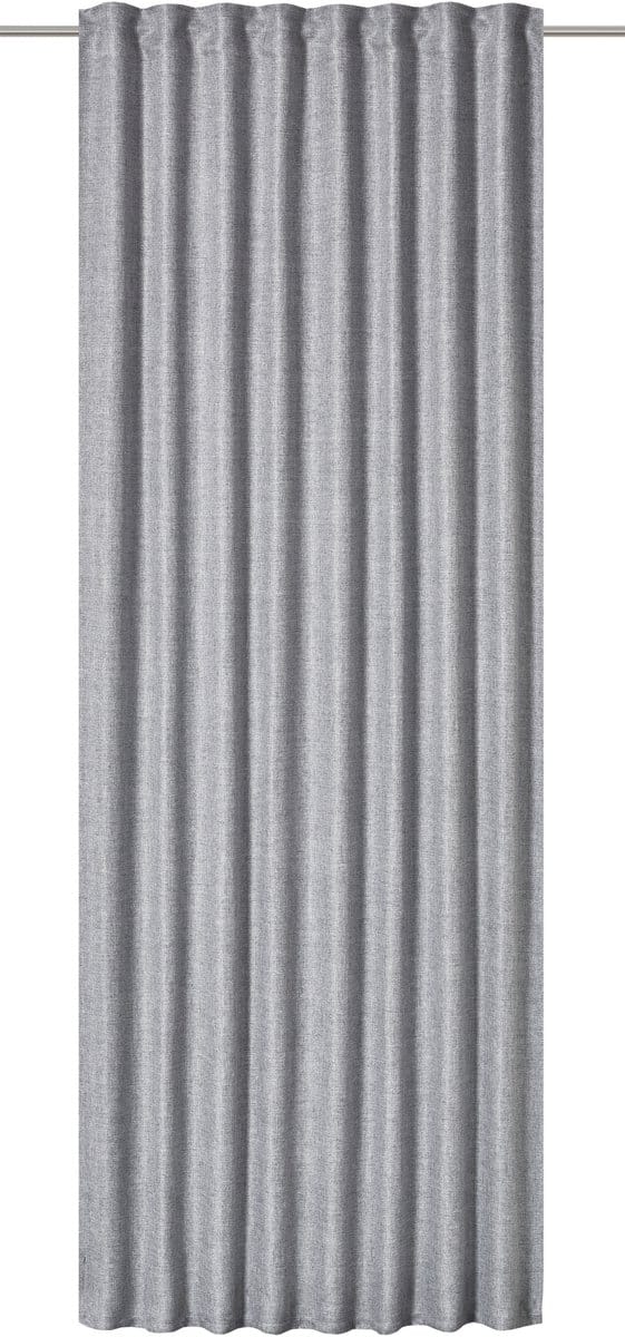 Elbersdrucke Gordijn met verborgen lussen Vienna 255x140 cm grijs