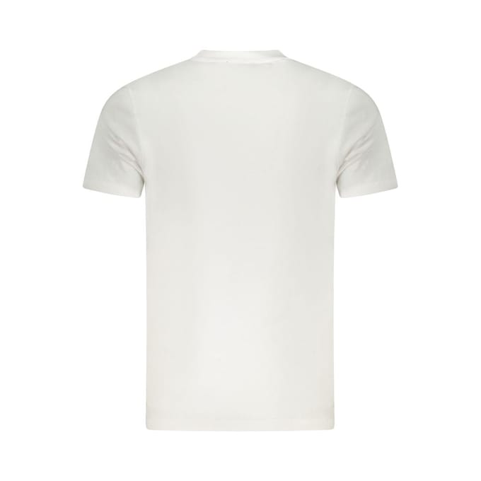 Cavalli Class Bianco Katoenen Heren T-shirt