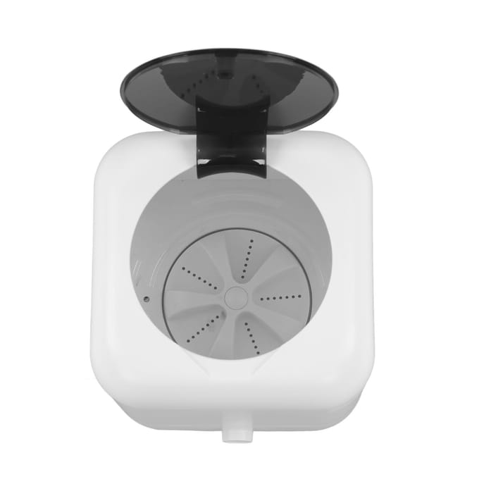 Mini Wasmachine ABS USB Oplaadbaar Kleine Draagbare Wasmachine met Timerfunctie voor Appartement black