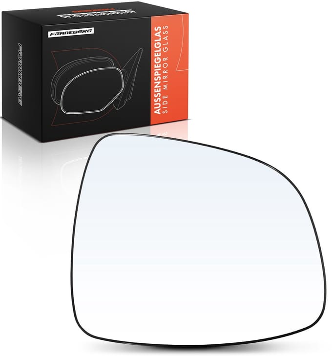 Frankberg 1x Buitenspiegelglas rechts voor Fiat