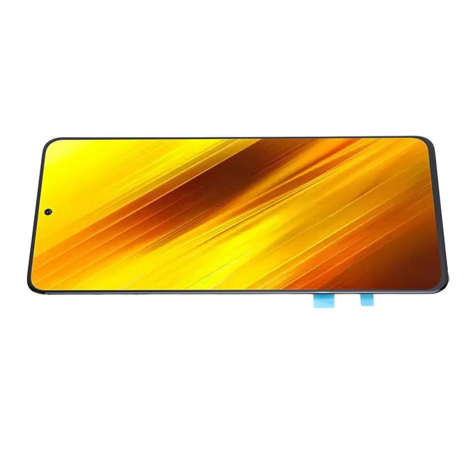 TFT LCD Scherm Vervanging voor POCO X3 120Hz Capacitief Volledig Scherm Touchscreen Vervanging met orange