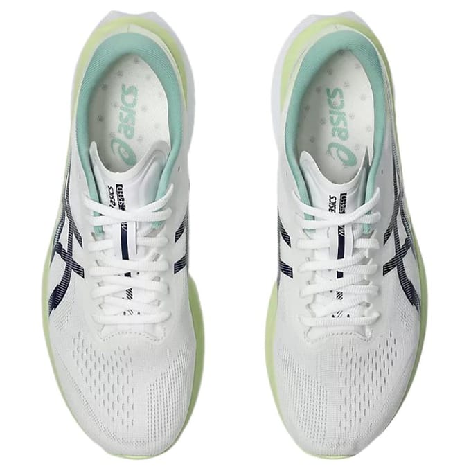 ASICS Magic Speed 4 Wit Blauw Expanse Heren Sneakers 1011B875-100 44 white
