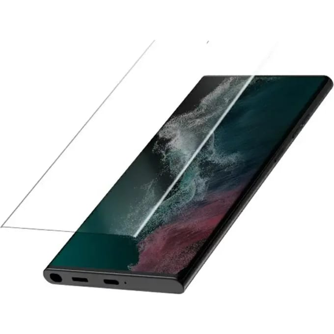 Beschermende glasfolie Quad Lock TPU - Samsung Galaxy S22 Ultra