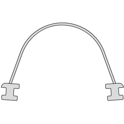 Kermi Vario set vertical seal for folding bath 6000043