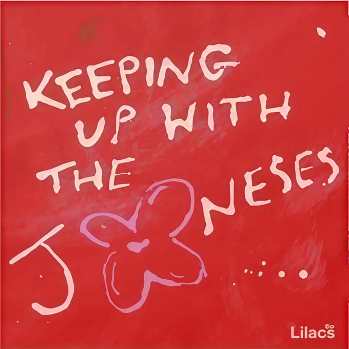 The Lilacs - Keeping Up With The Joneses (LP) (Coloured Vinyl)