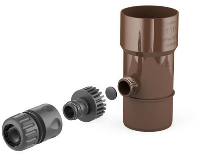 Cellfast Bryza - Regenwaterrecuperator - 90mm - PVC - Bruin