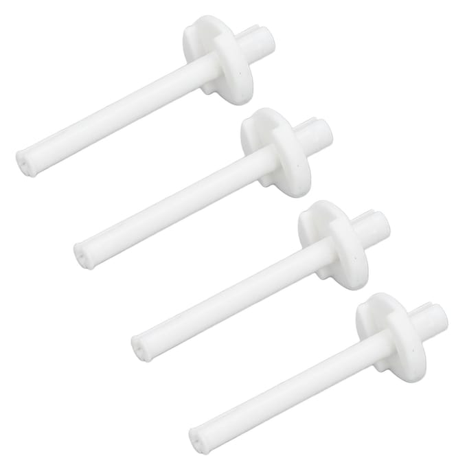 4 Stuks Naaimachine Spoelpen 141000516 Plastic Spoelpen Vervanging voor Thuis white