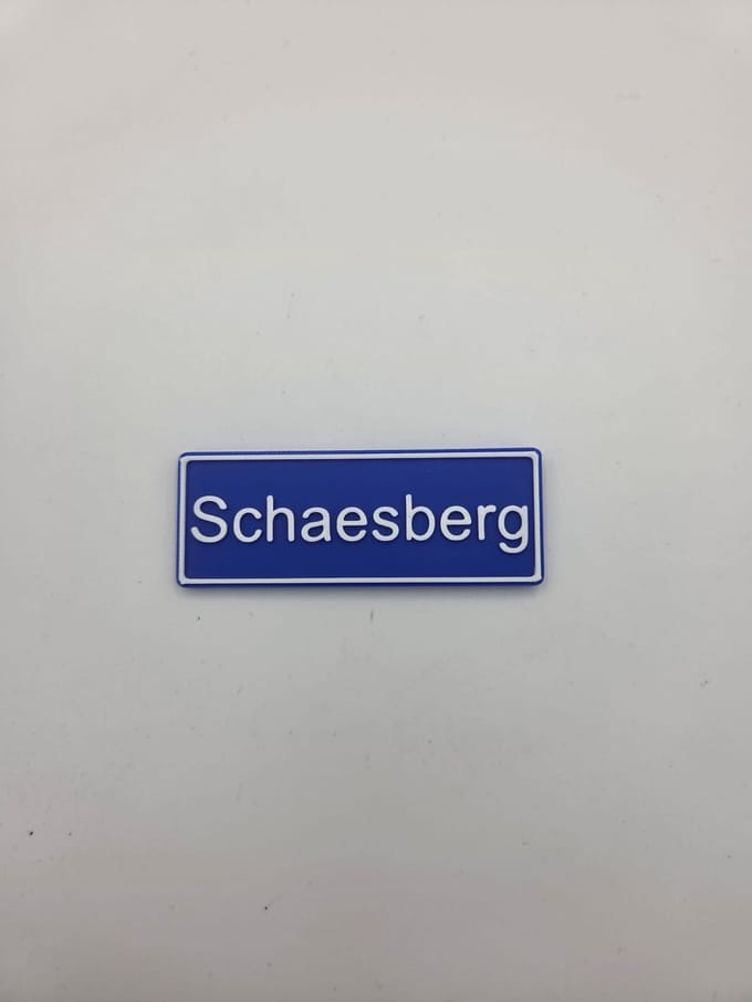 Koelkast Magneet plaatsnaam 8 X 3 CM Schaesberg