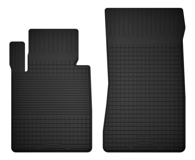 Wielganizator BasicProtect Serie - Rubber Auto Voetmatten - Voor - Antislip - Weerbestendig