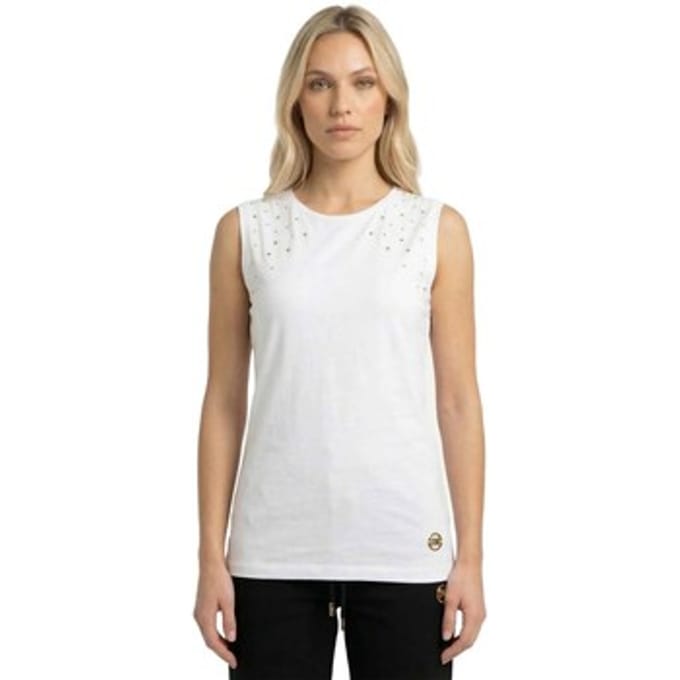 Top Leone 1947 Woman T-Shirt Sleveless Classy