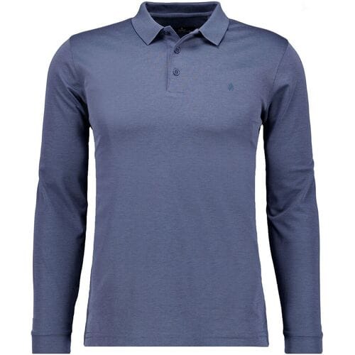 Ragman Polo Soft Knit Modern Fit Easy Care Azure / male