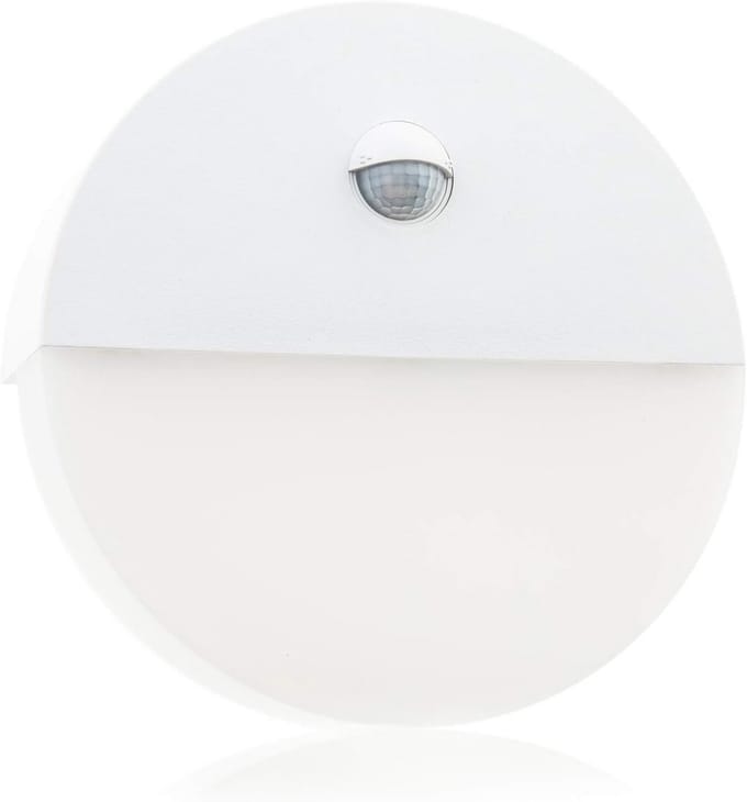 LED Wandlamp met Bewegingssensor 10W en 600 Lumen - IP54 Buiten- en Binnenverlichting
