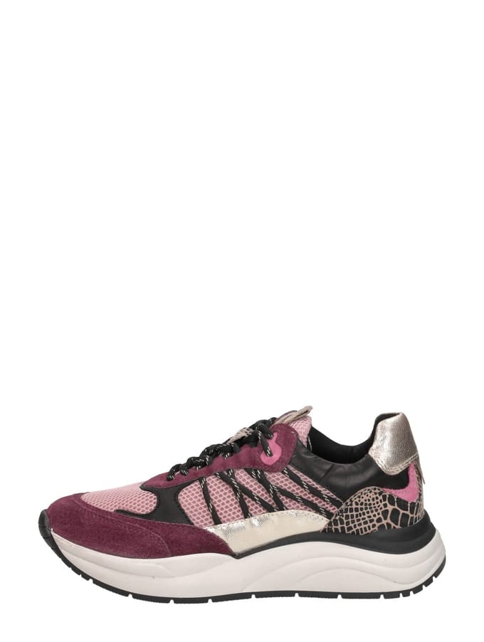 SUB55 Sneakers Laag Sneakers Laag - Bordeaux - Maat 38
