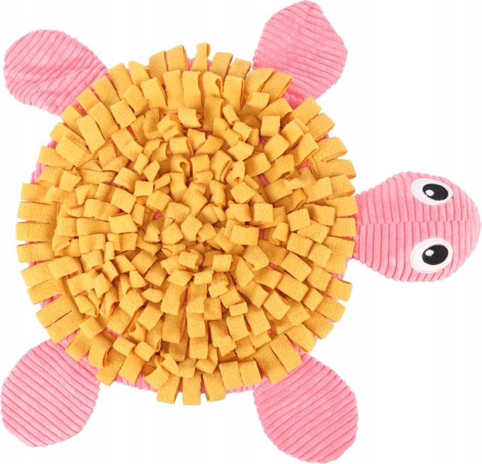 Flamingo Hondensnuifmat Schildpad Roze - Interactief Speelgoed