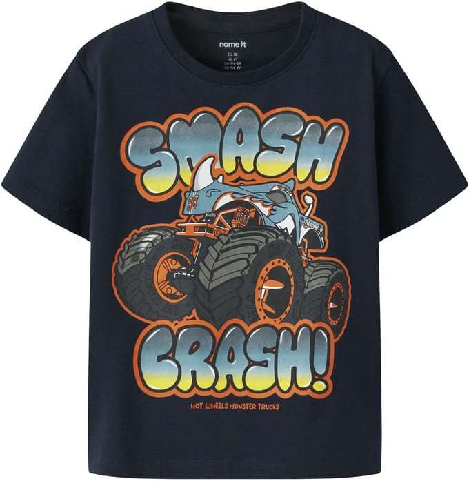 NAME IT - NMMMORE HOTWHEELS SS NREG TOP BOX SKY - Jongens - T-shirts