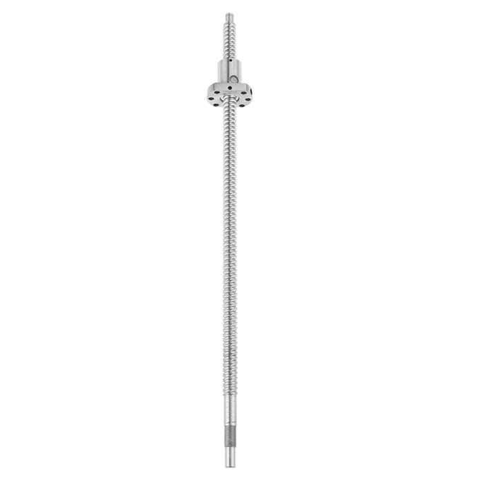 SFU1204 400mm Gerolde Kogelomloopspindel Kogelmoer Anti Speling zonder Zijdelingse Eindlagers