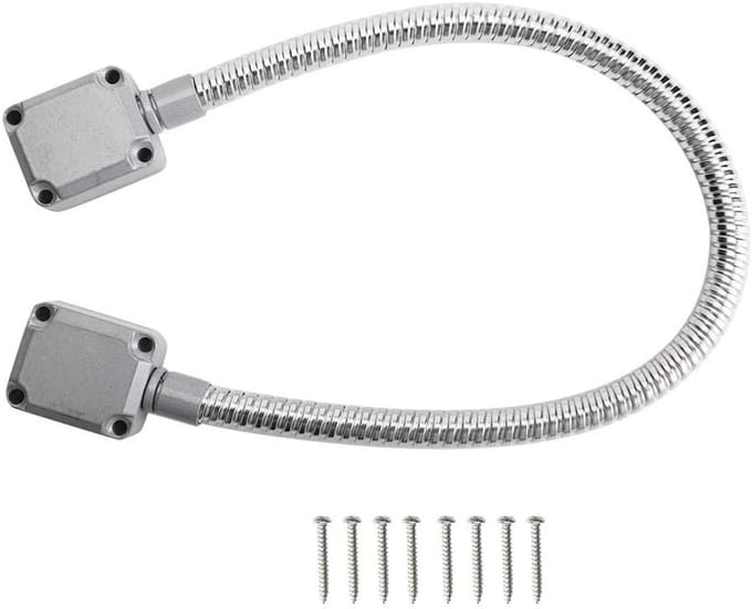 Flexibele 8 mm kabelbeveiligingssocket voor deur, beschermkap met gewapende constructie en duurzame afwerking